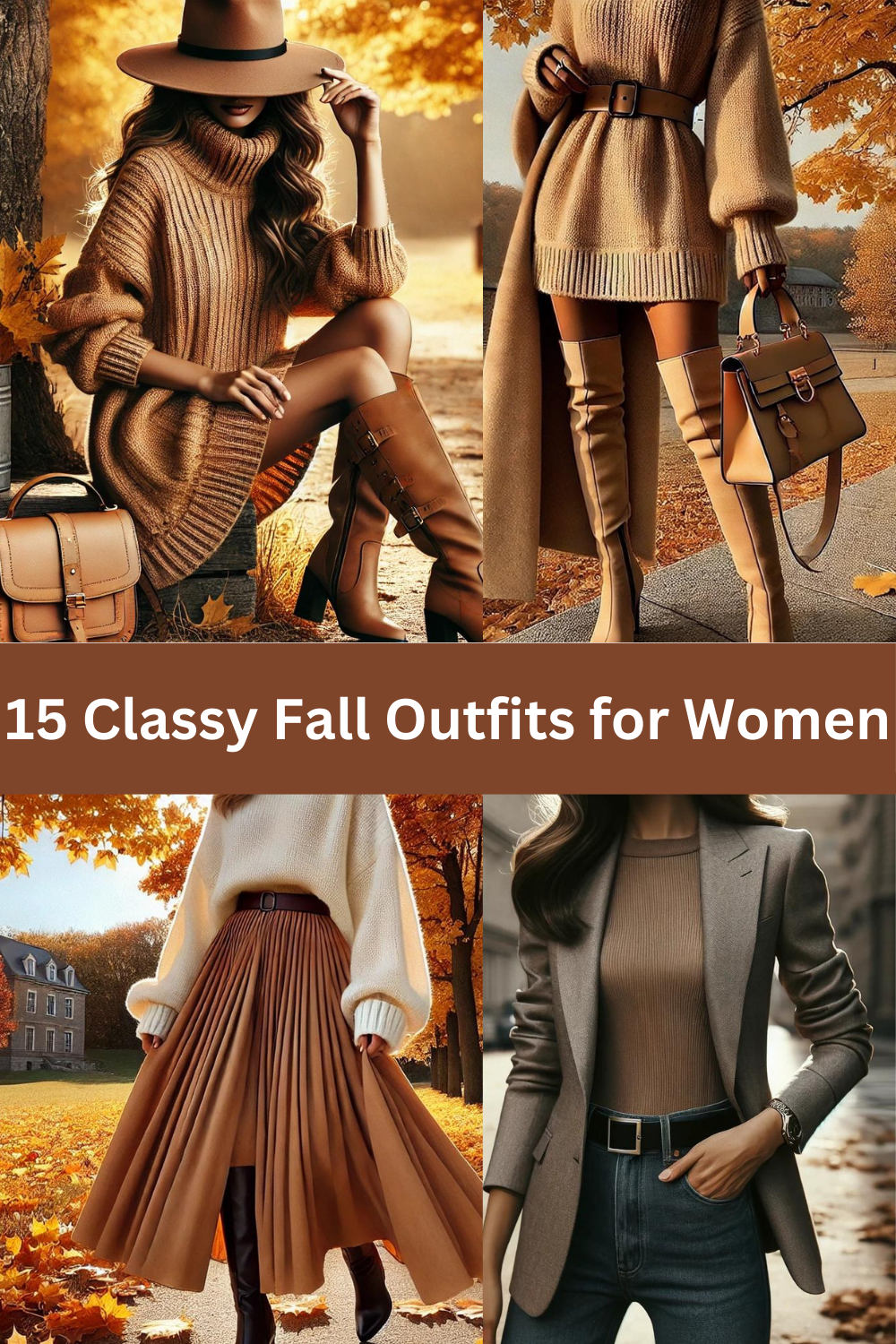 15 Classy Fall Outfits for Women