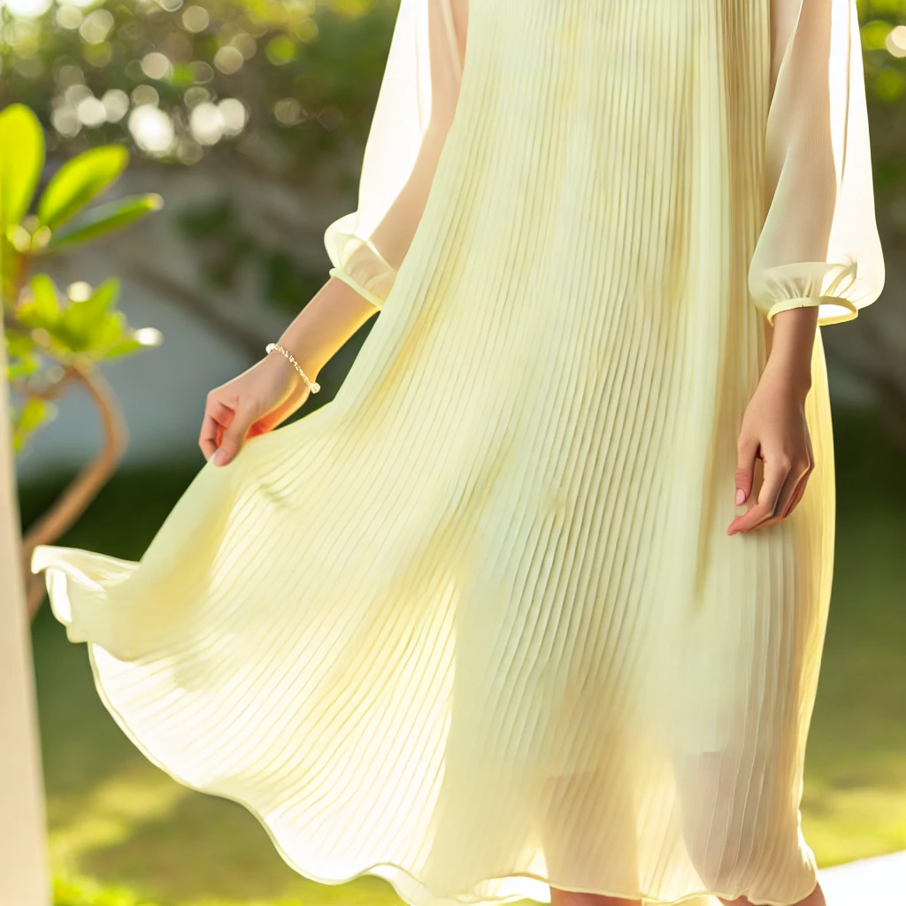 Charming Chiffon Dress (2)