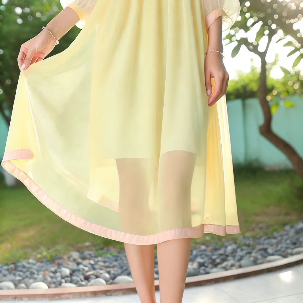 Charming Chiffon Dress