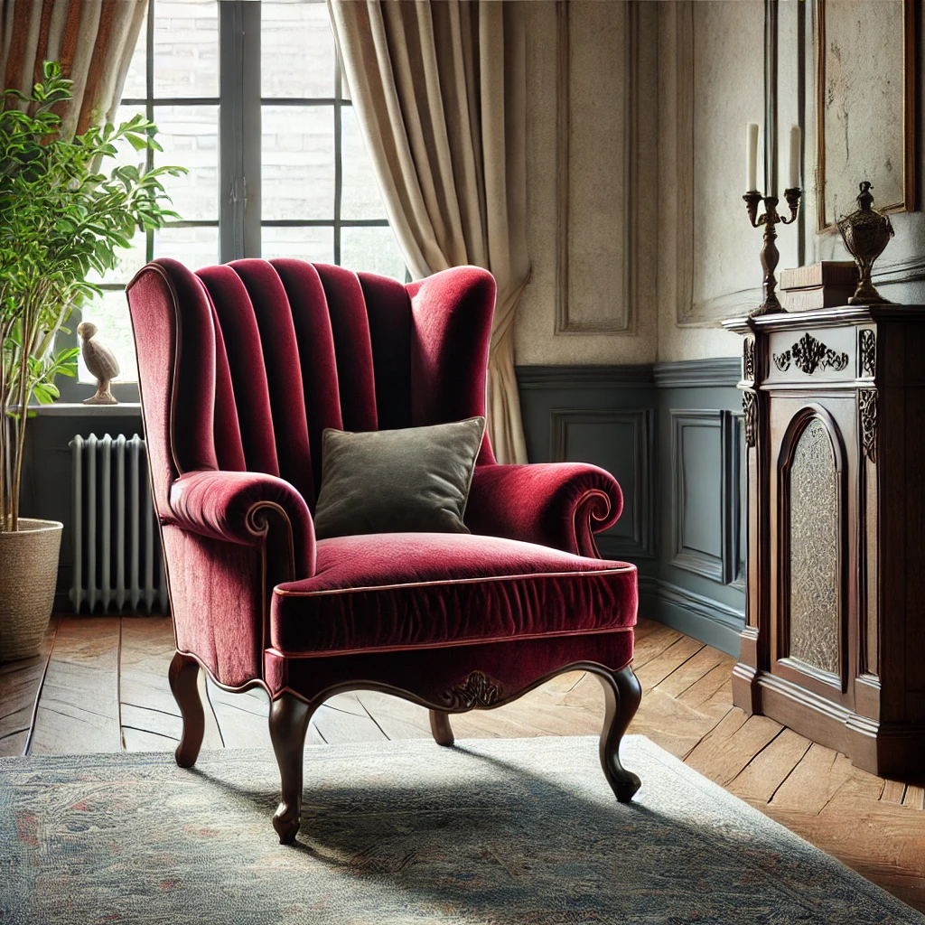 Classic Wingback Armchair