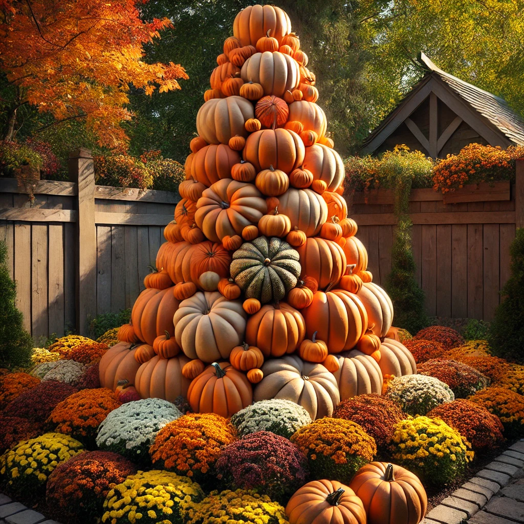 Create a Pumpkin Tower