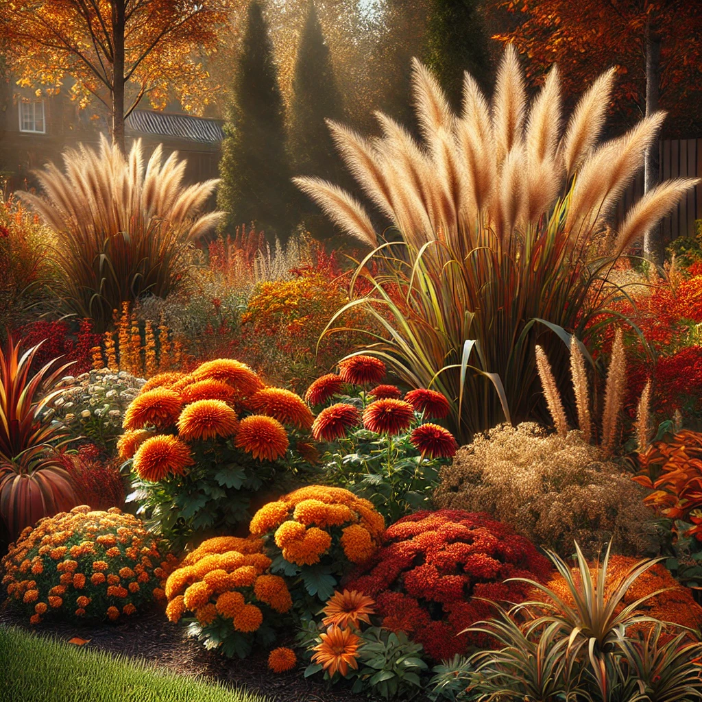 Embrace Fall Colors with Seasonal Flowers