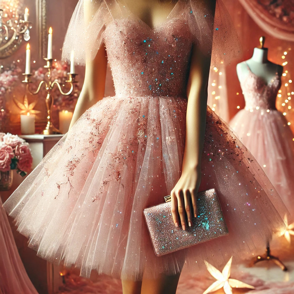 Glittery Tulle Dress