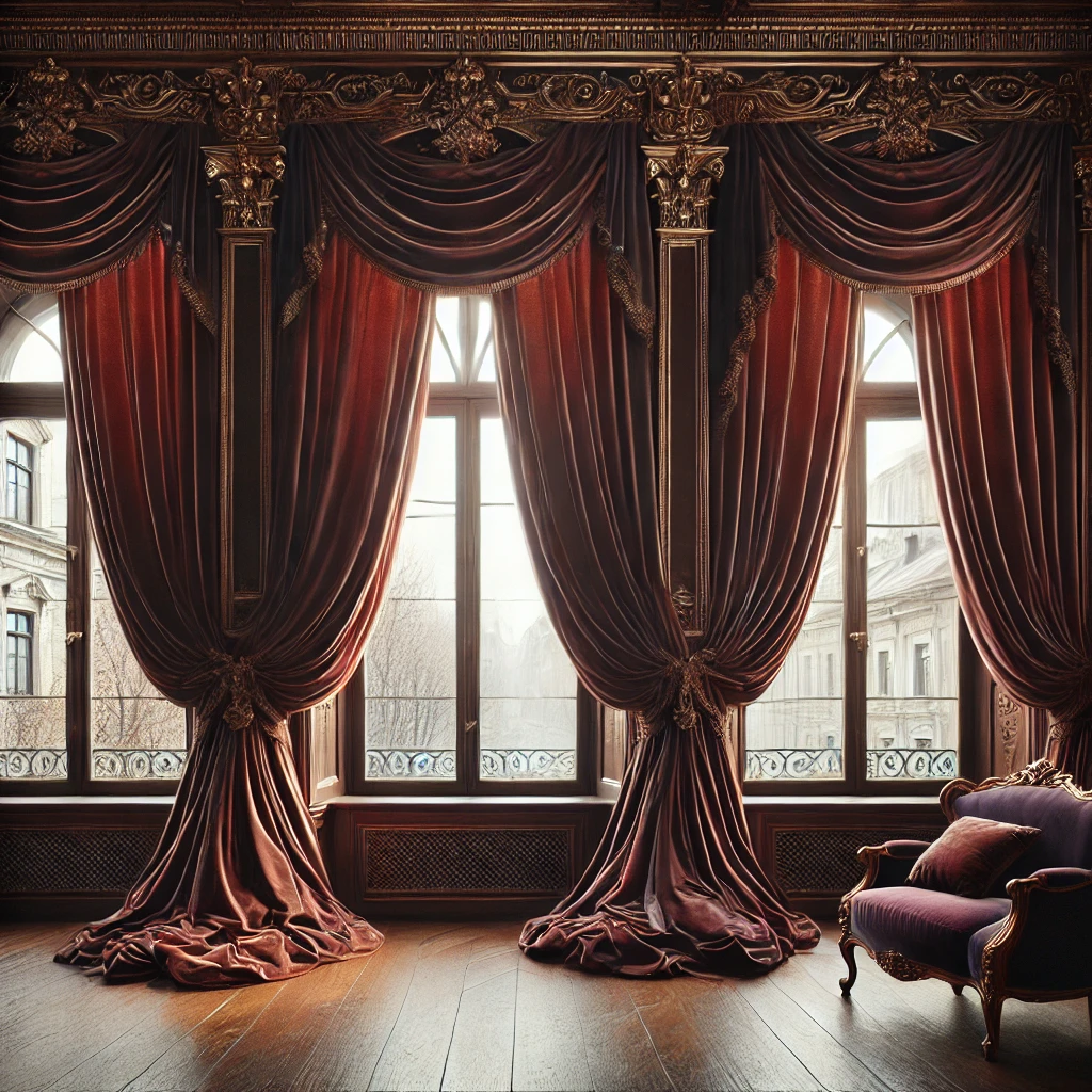 Heavy Velvet Drapes