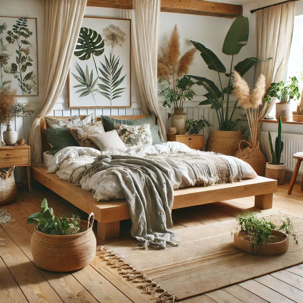 Nature Inspired living room design idea