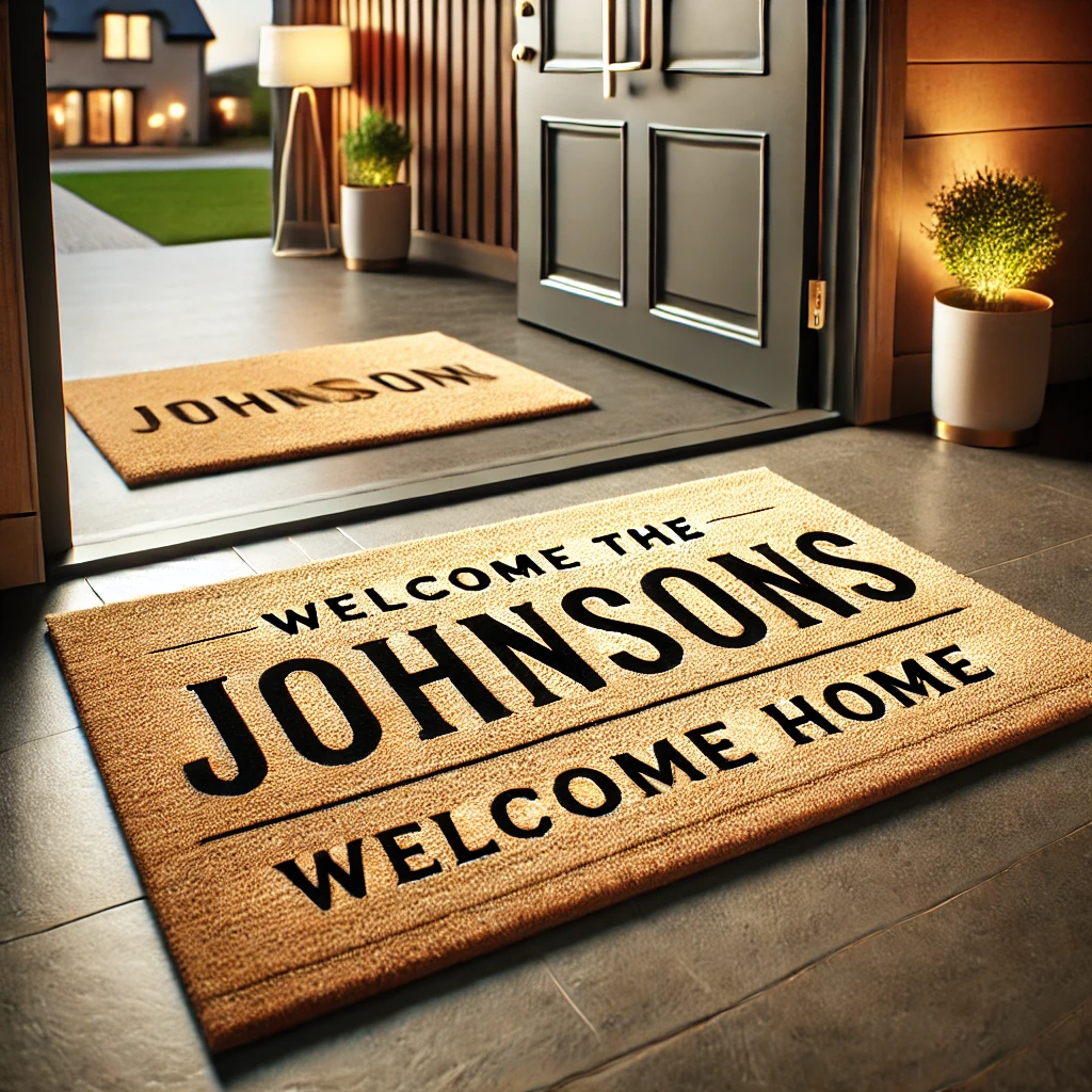 Personalized Doormat