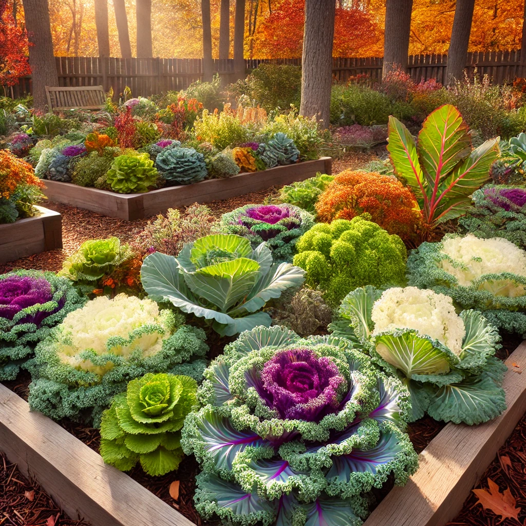 Plant Ornamental Kale and Cabbage