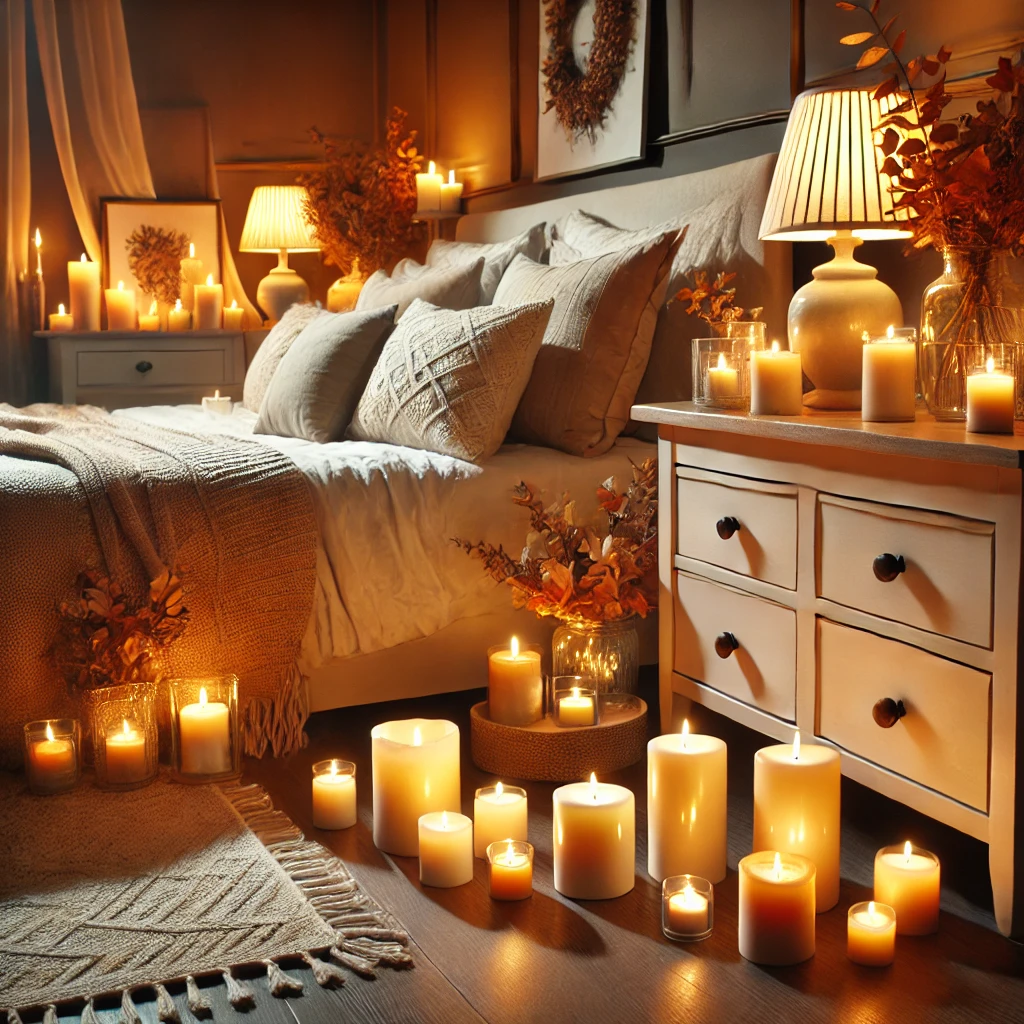 Soft Lighting with Candle