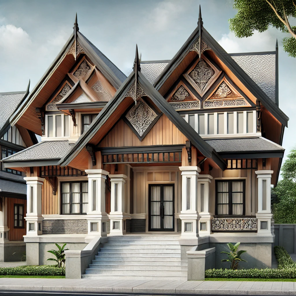 Traditional Touches exterior design