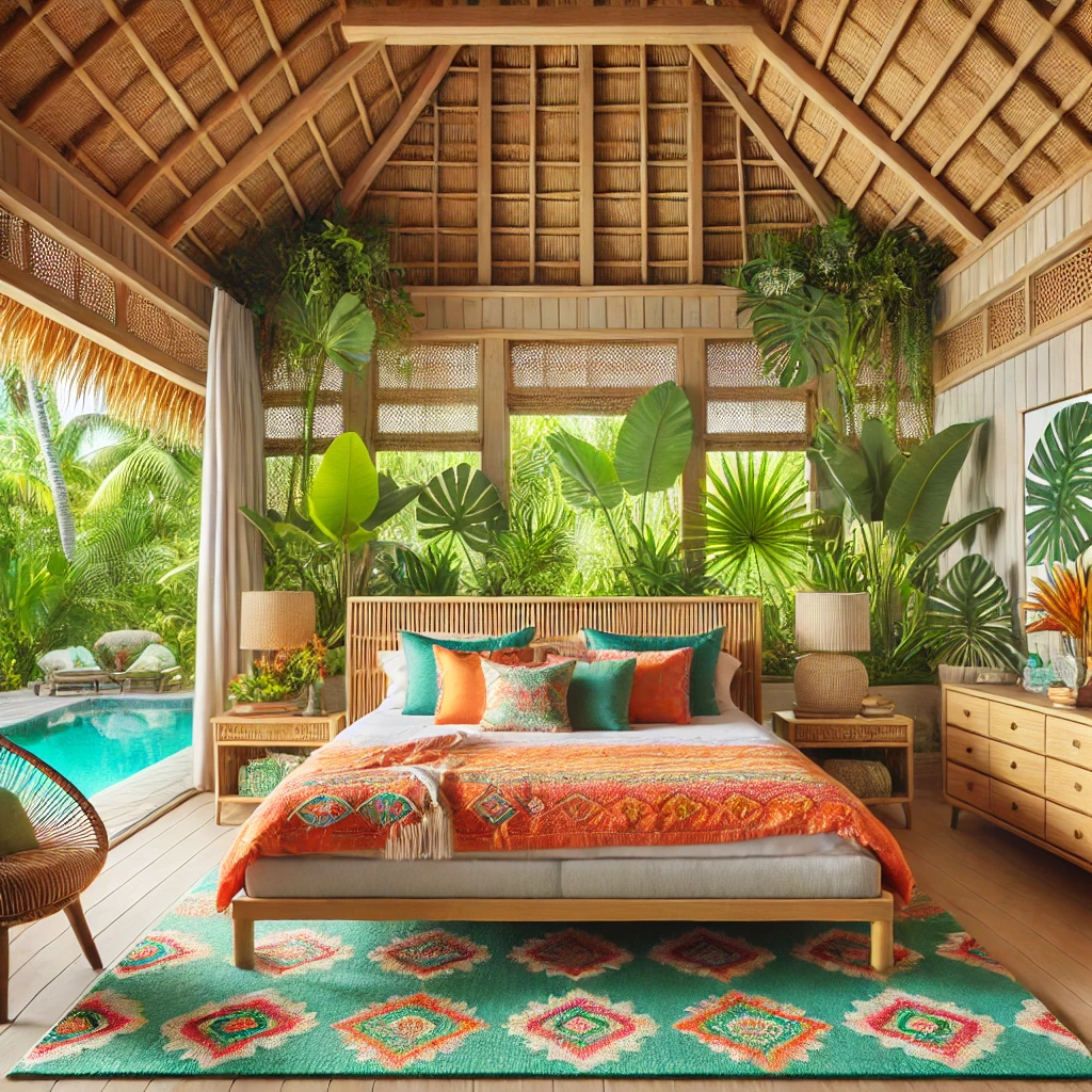 Tropical Paradise living room design idea