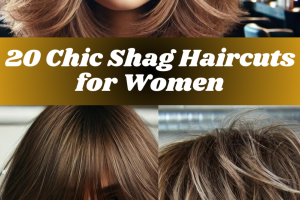 20 Chic Shag Haircuts for Women