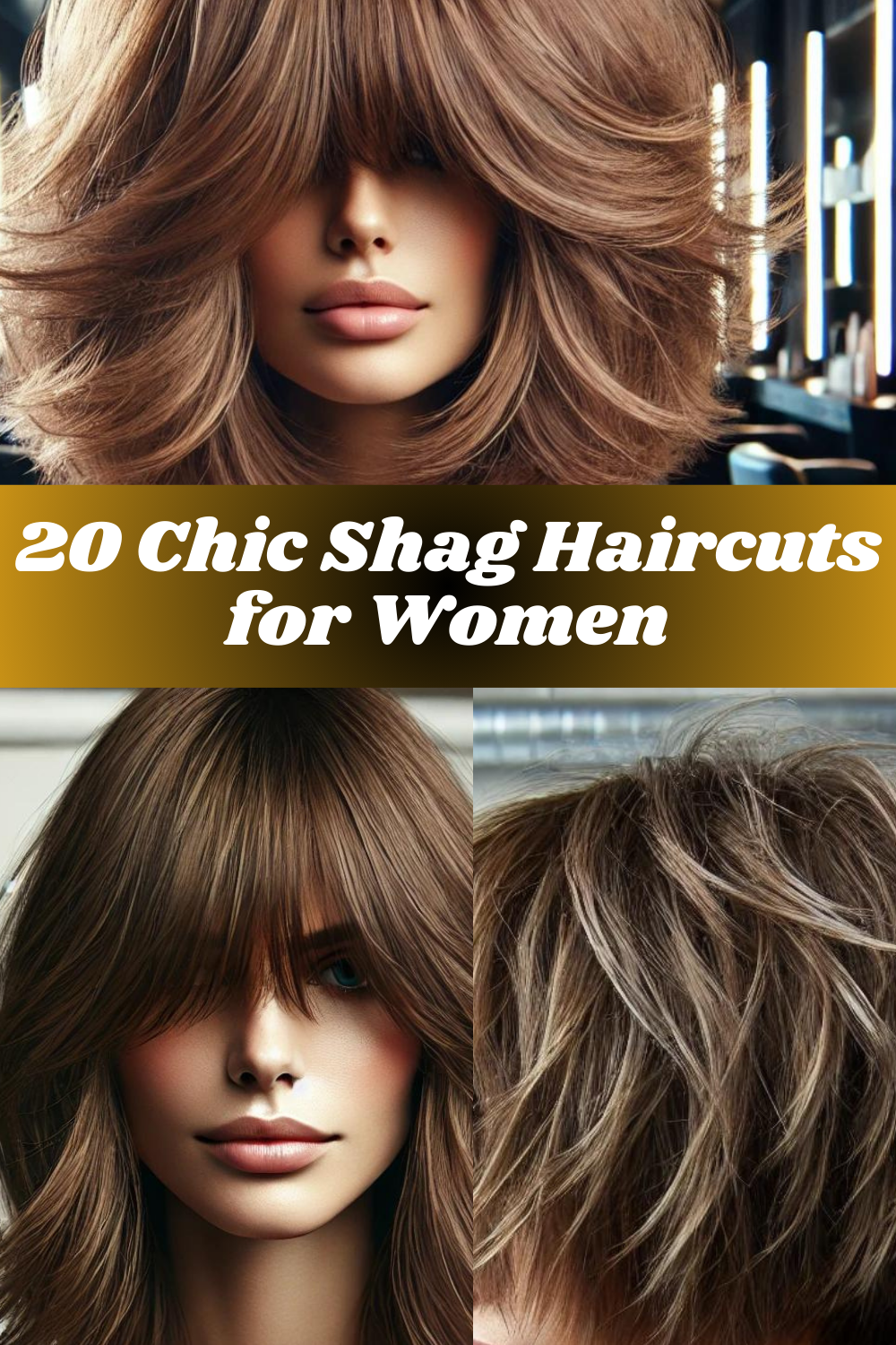 20 Chic Shag Haircuts for Women