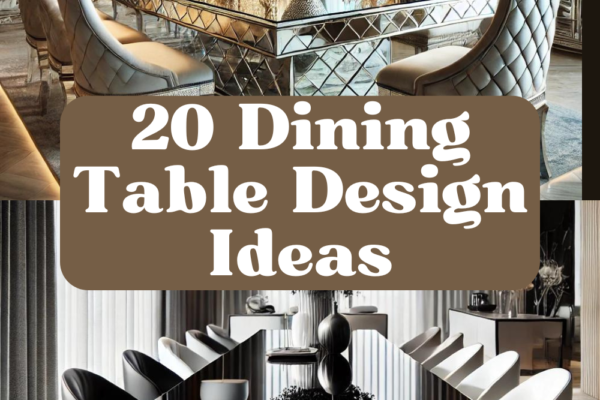 20 Dining Table Design Ideas