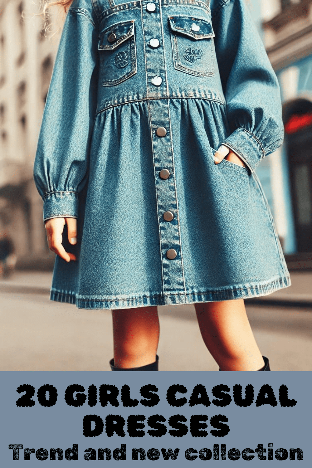 20 Girls casual dresses-