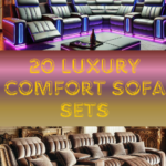 20 Luxury Comfort Sofa Sets