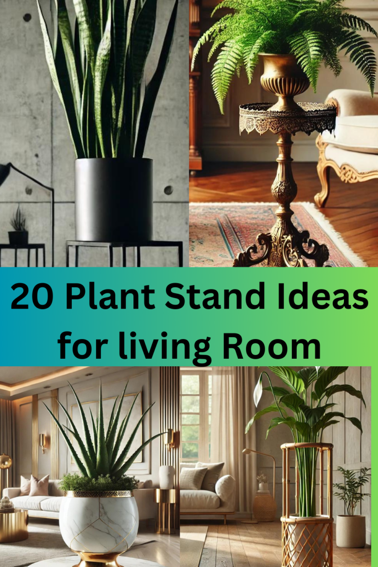 20 Plant Stand Ideas for living Room