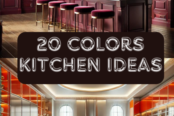 20 colors kitchen ideas