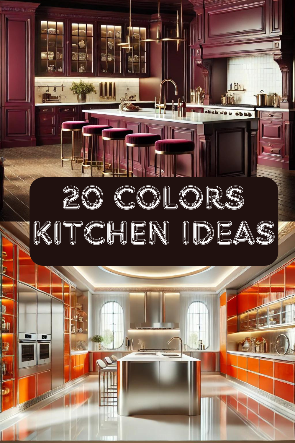 20 colors kitchen ideas