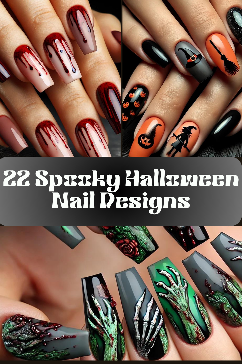 22 Spooky Halloween Nail Designs