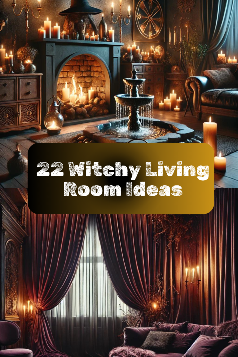 22 Witchy Living Room Ideas