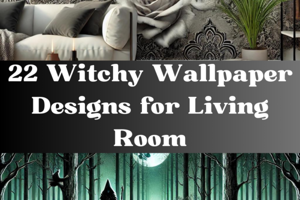 22 Witchy Wallpaper Designs for Living Room