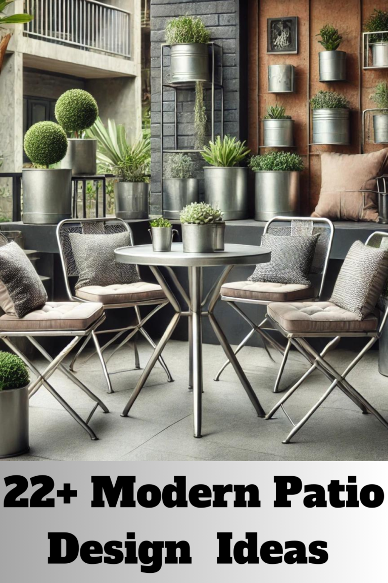 22 modern patio design ideas with patio furniture