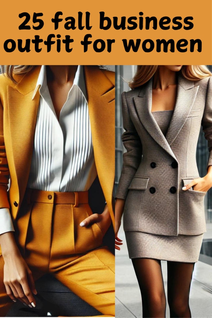 25 fall business outfit for women