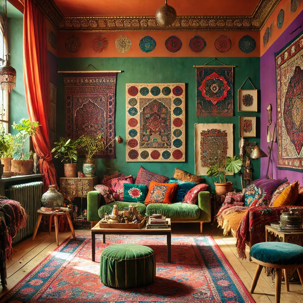 Bohemian Bliss A Riot of Colors