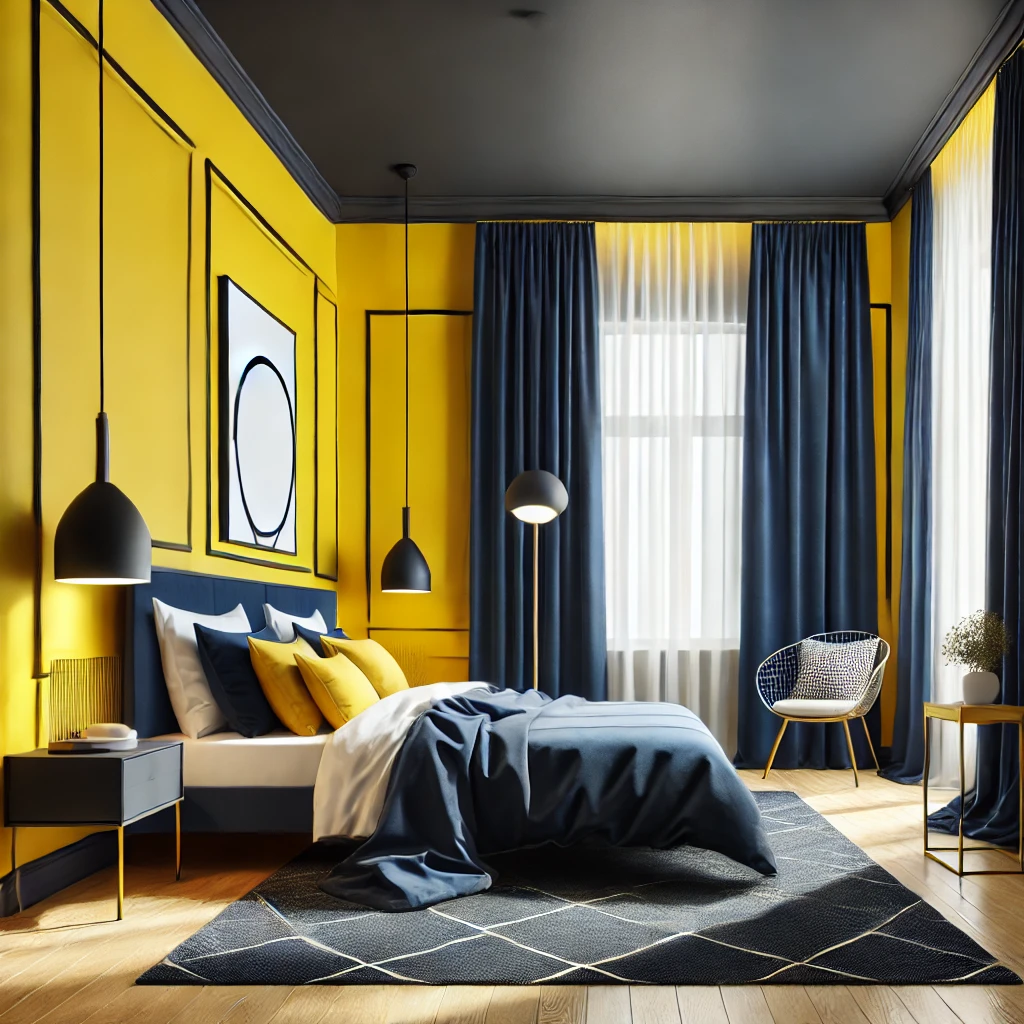 Bold and Bright Statement Walls