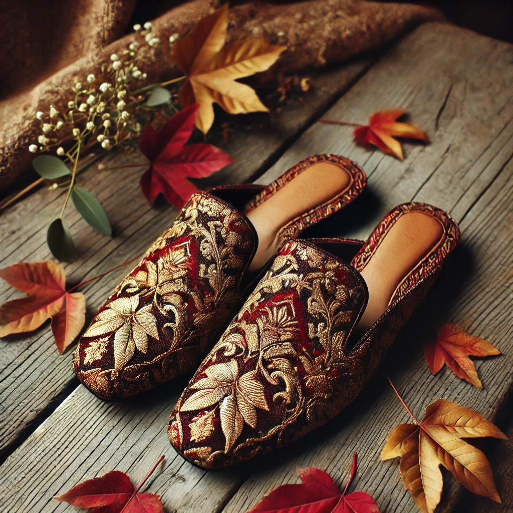 Brocade Mules A Touch of Vintage Elegance