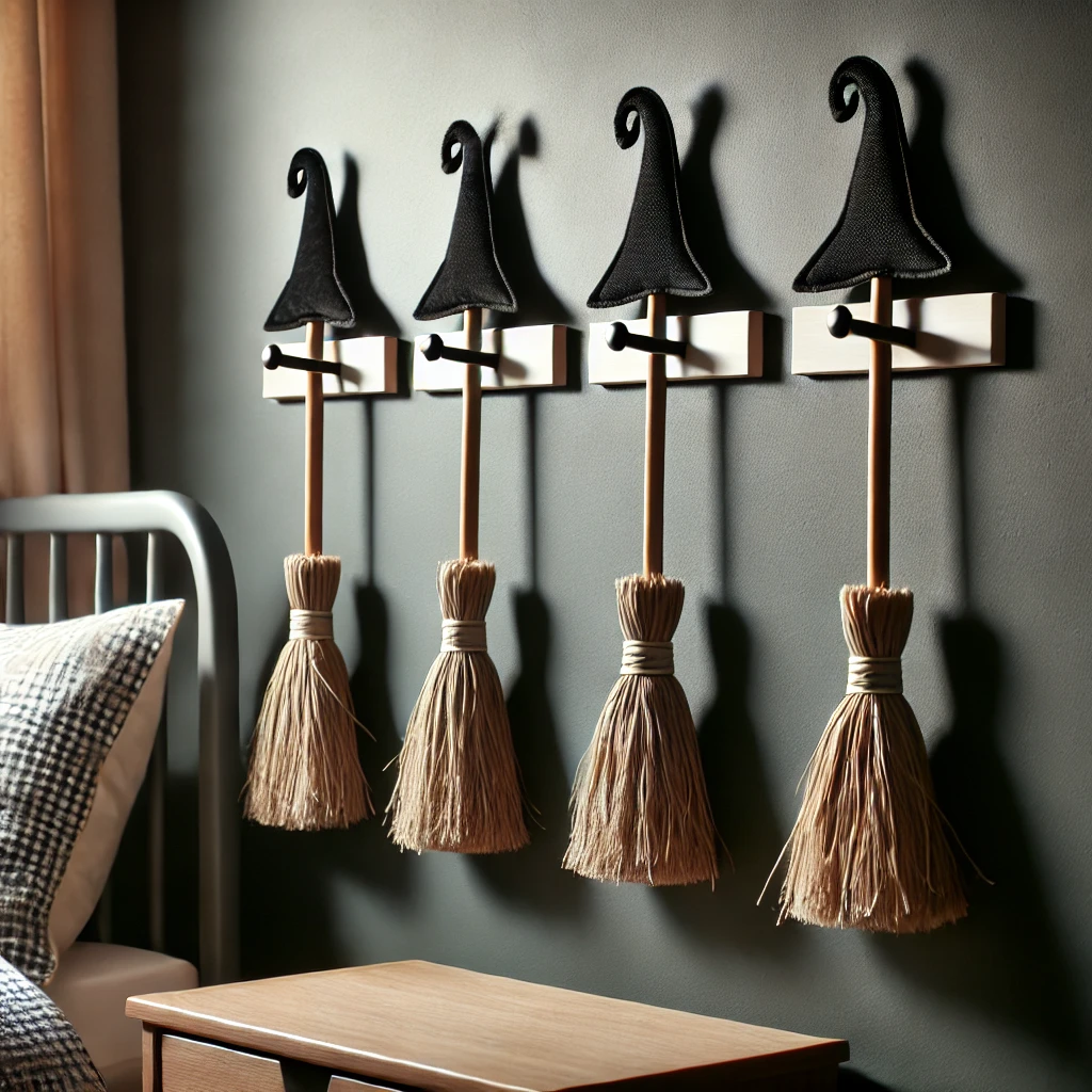 Broomstick Wall Hooks