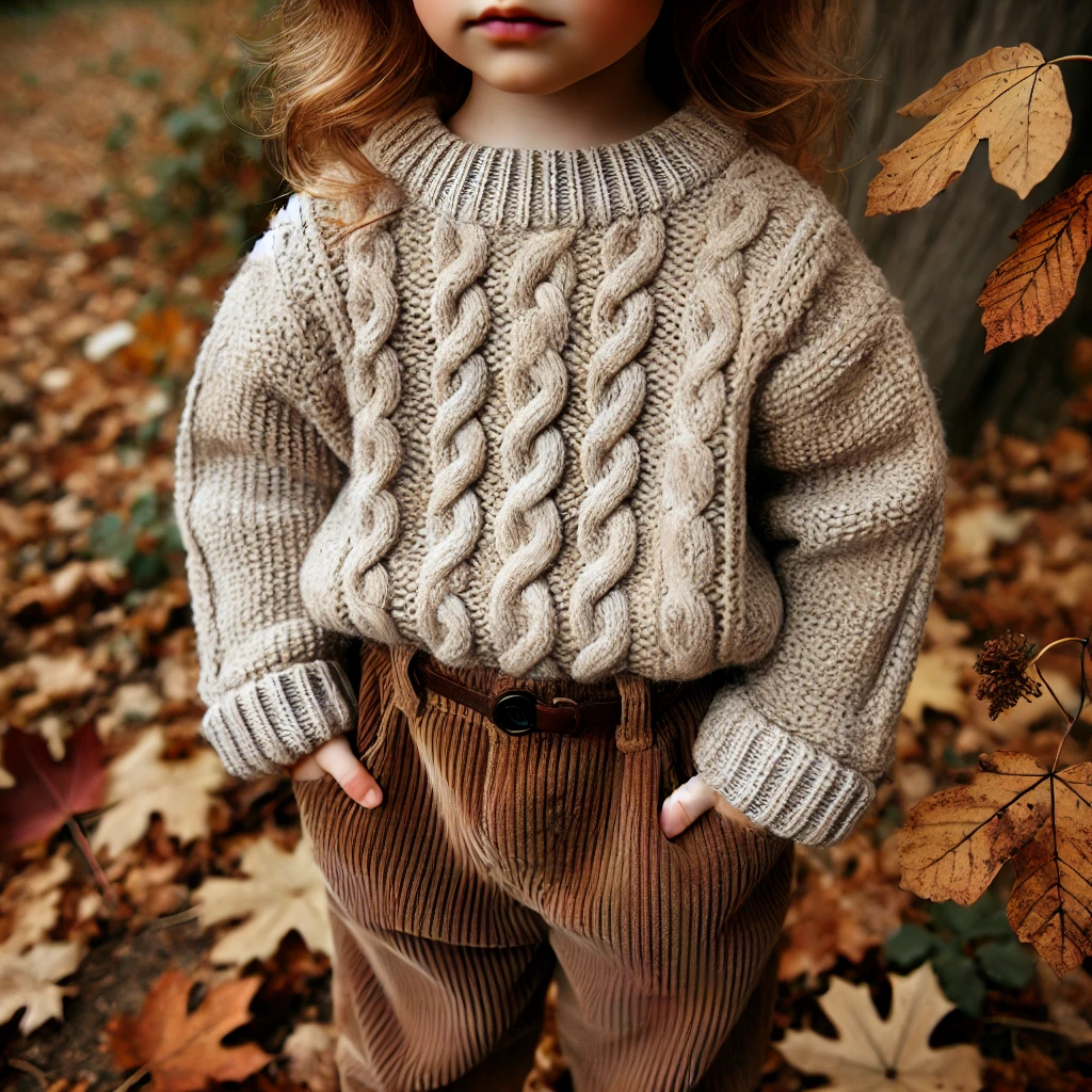 Cable Knit Sweaters and Corduroy Pants