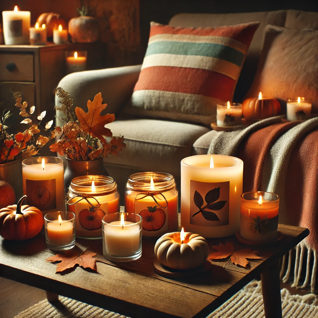 Candles with Fall Scents