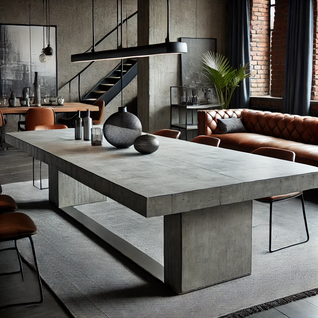 Concrete Dining Table