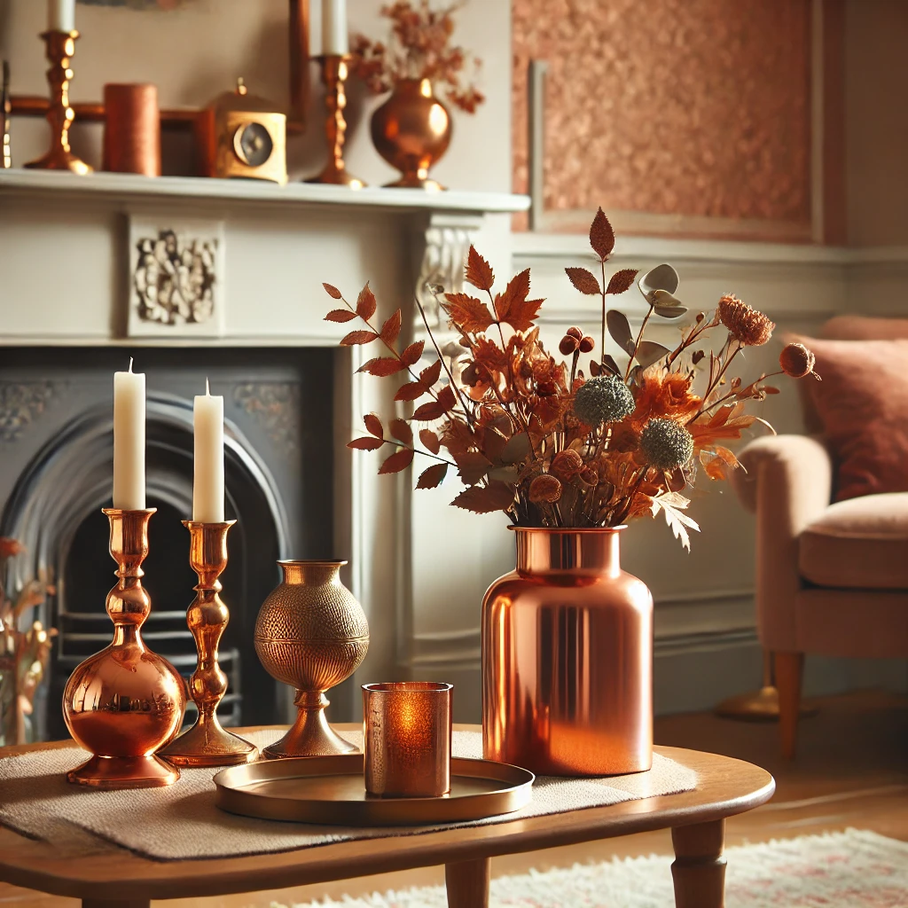 Copper and Brass Accents