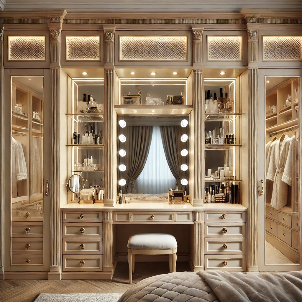 Cupboards with Built-In Vanity The Ultimate Luxury