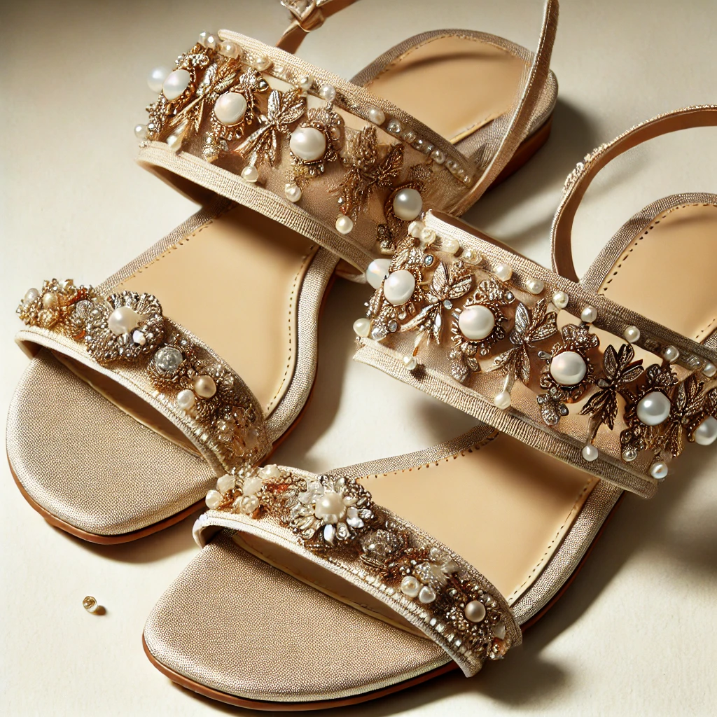 Embellished Sandals for a Touch of Glamour