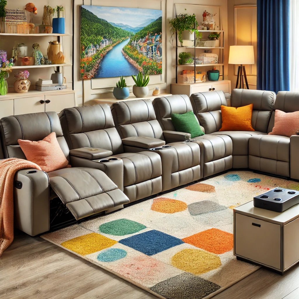 Family-Friendly Power Recliner Set