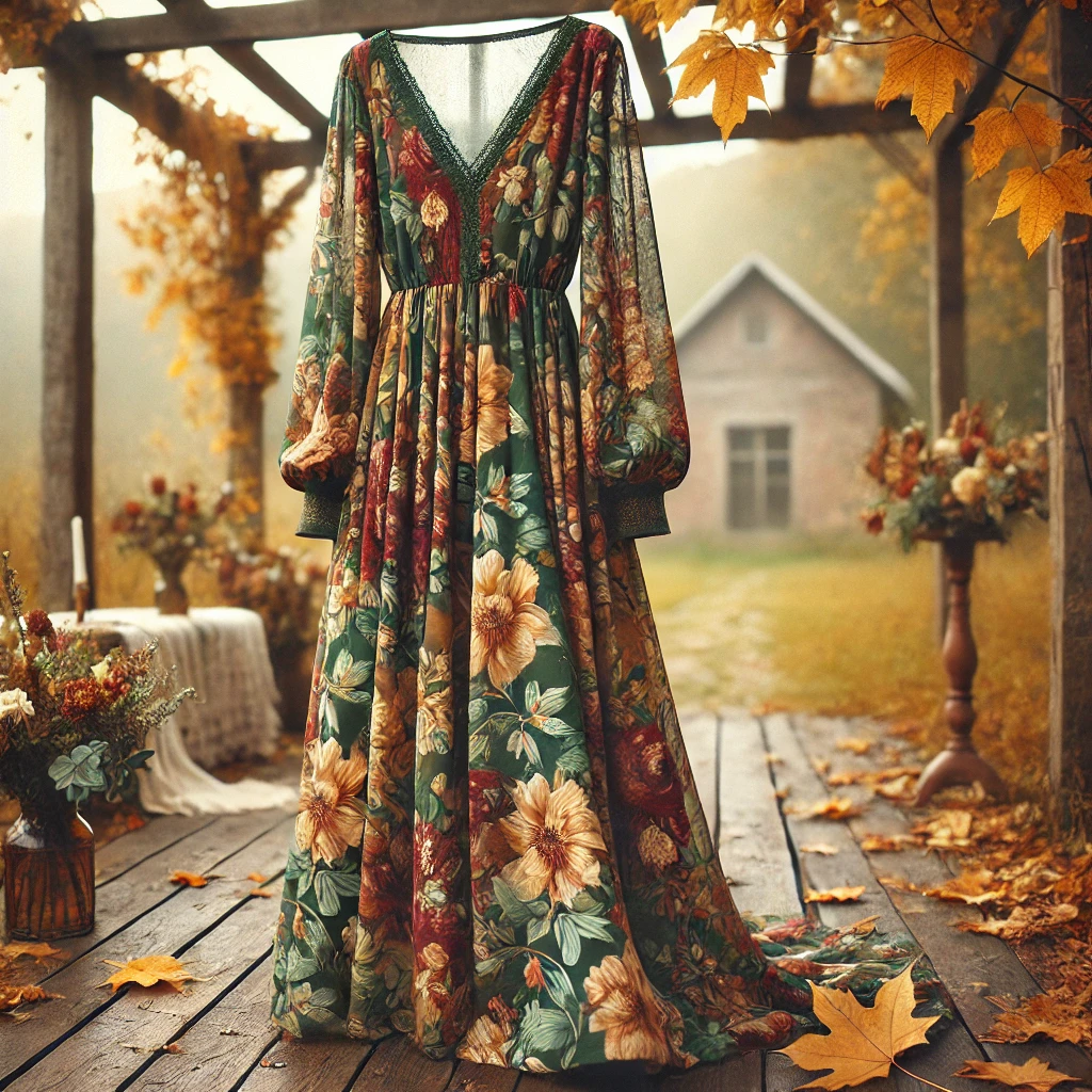 Floral Maxi Dress for the Romantic Vibe