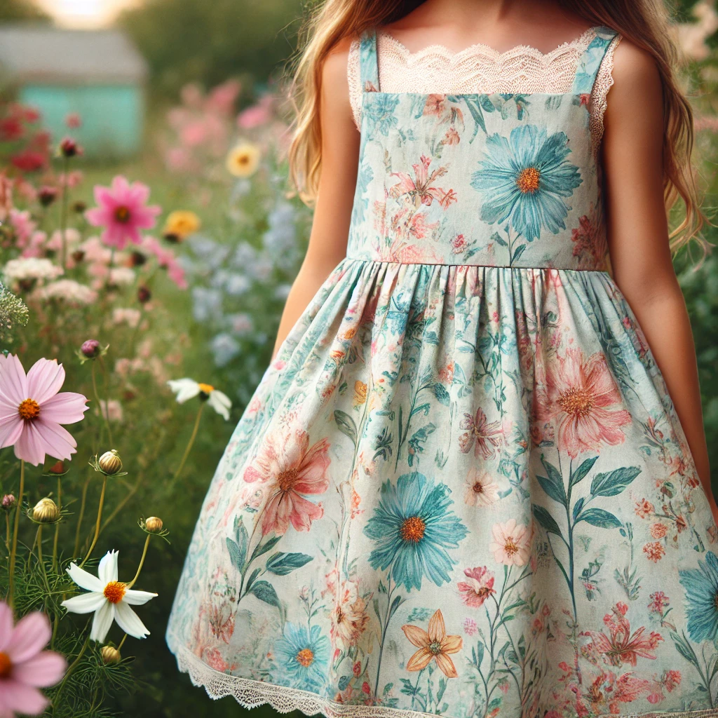 Floral Print A-Line Dress