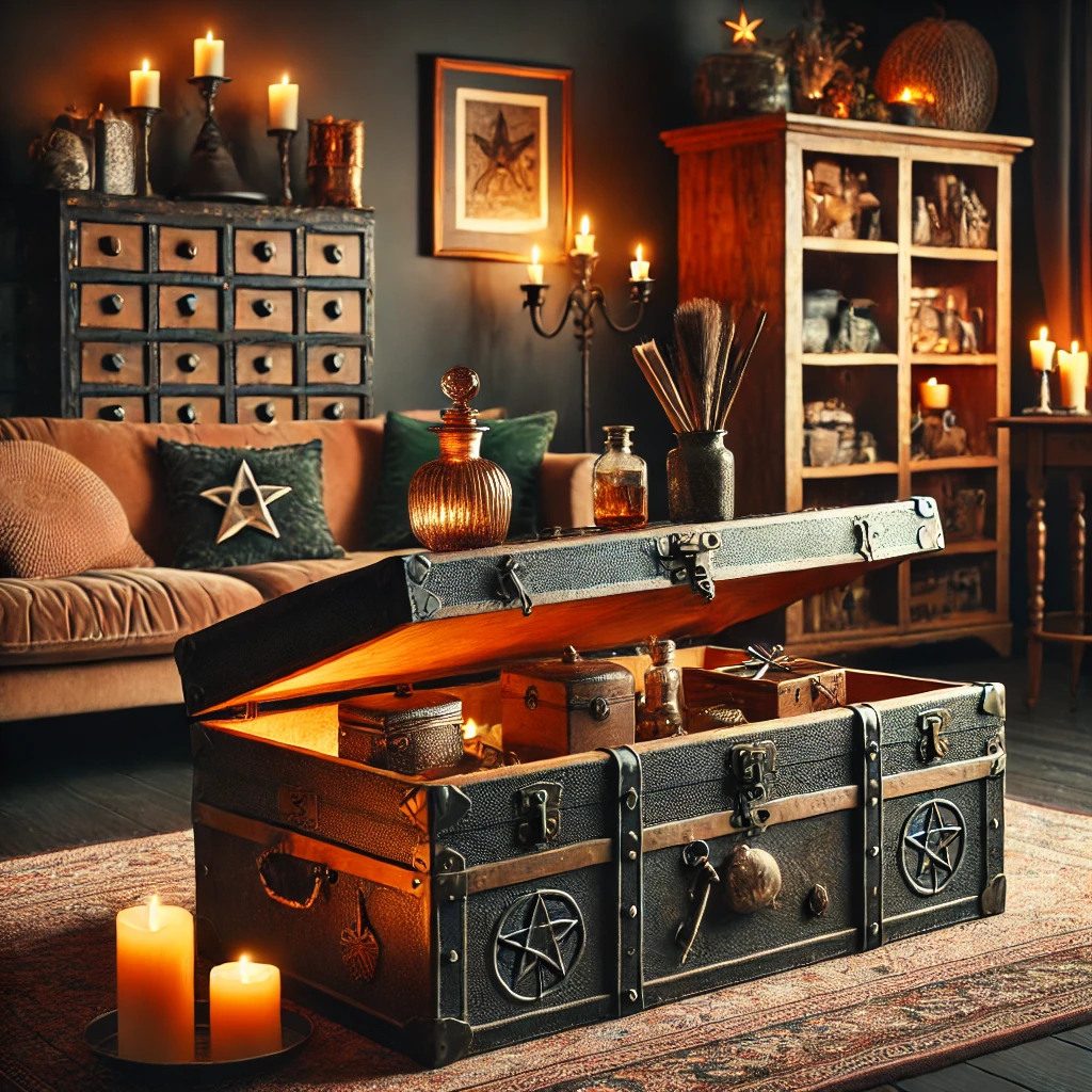 Incorporate Hidden Storage for Magical Tools