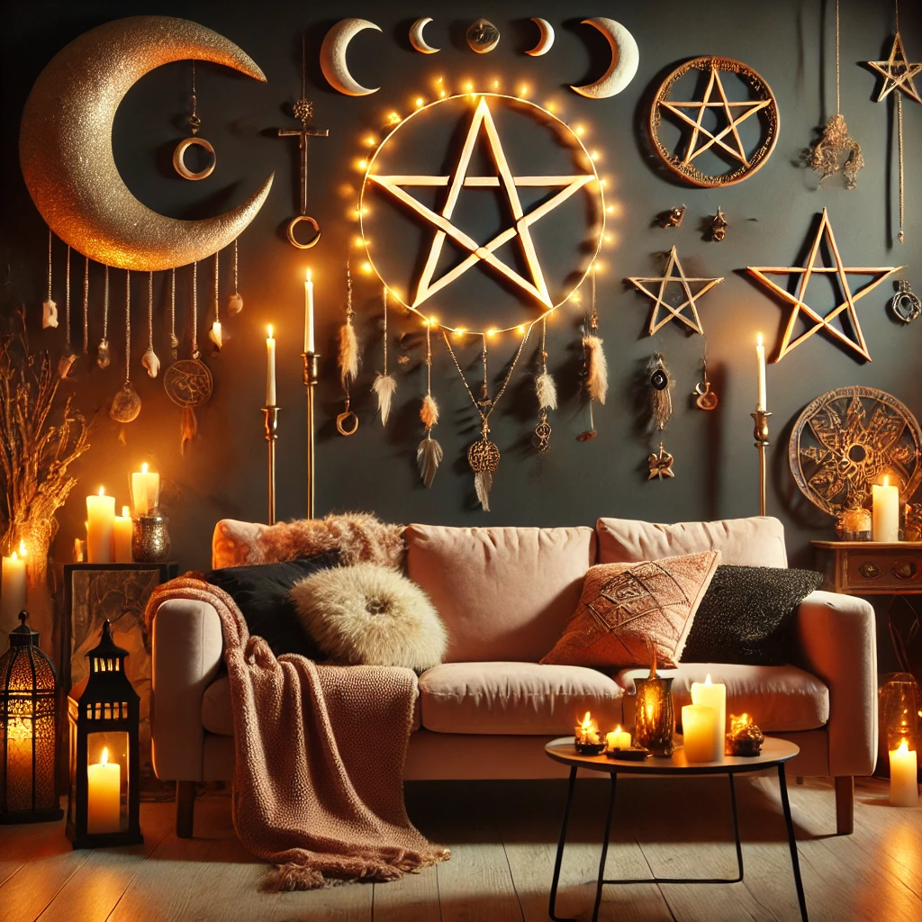 Incorporate Witchy Symbols and Décor