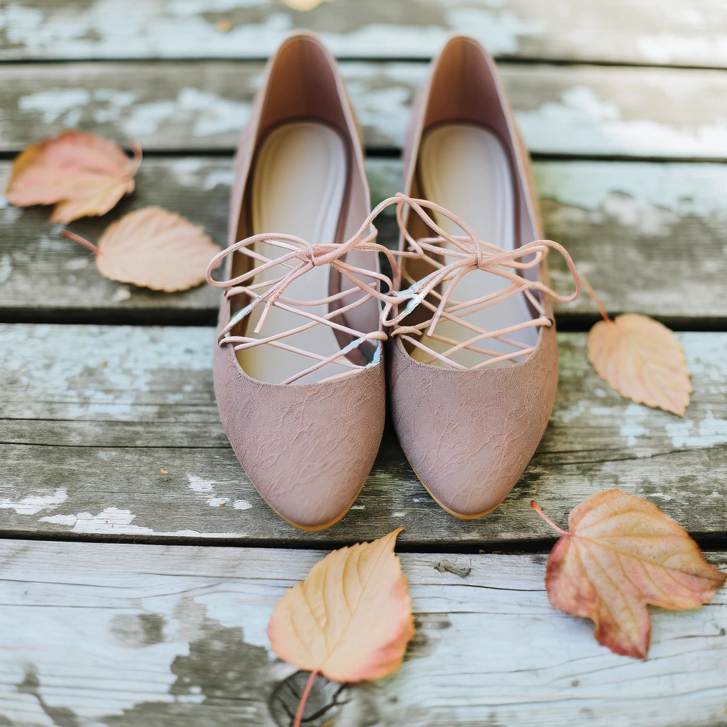 Lace-Up Flats Romantic and Functional (2)