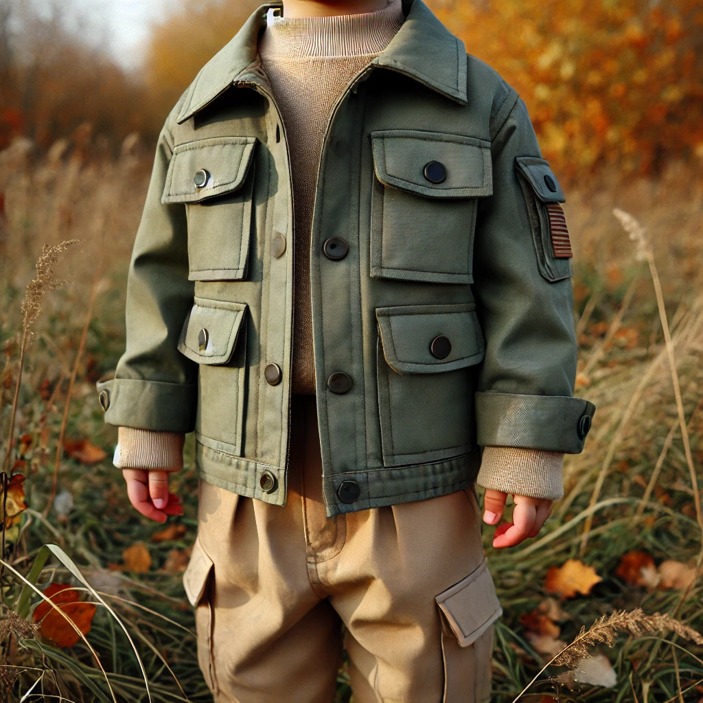 Military Jackets with Khakis