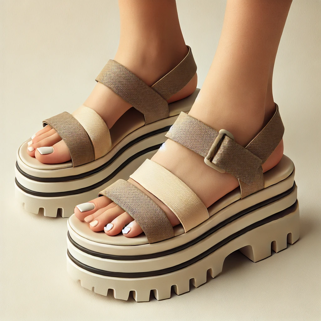 Platform Sandals for Height Without Pain