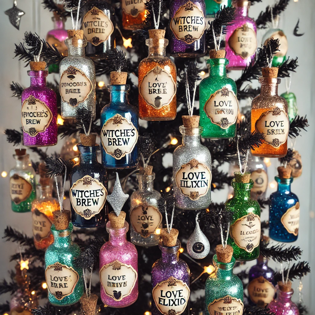 Potion Bottle Tree