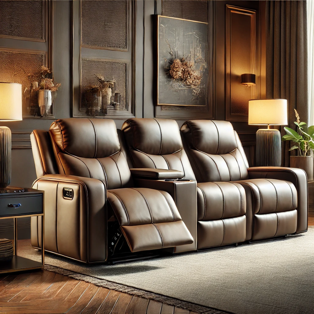 Premium Power Recliner with Built-in Speakers