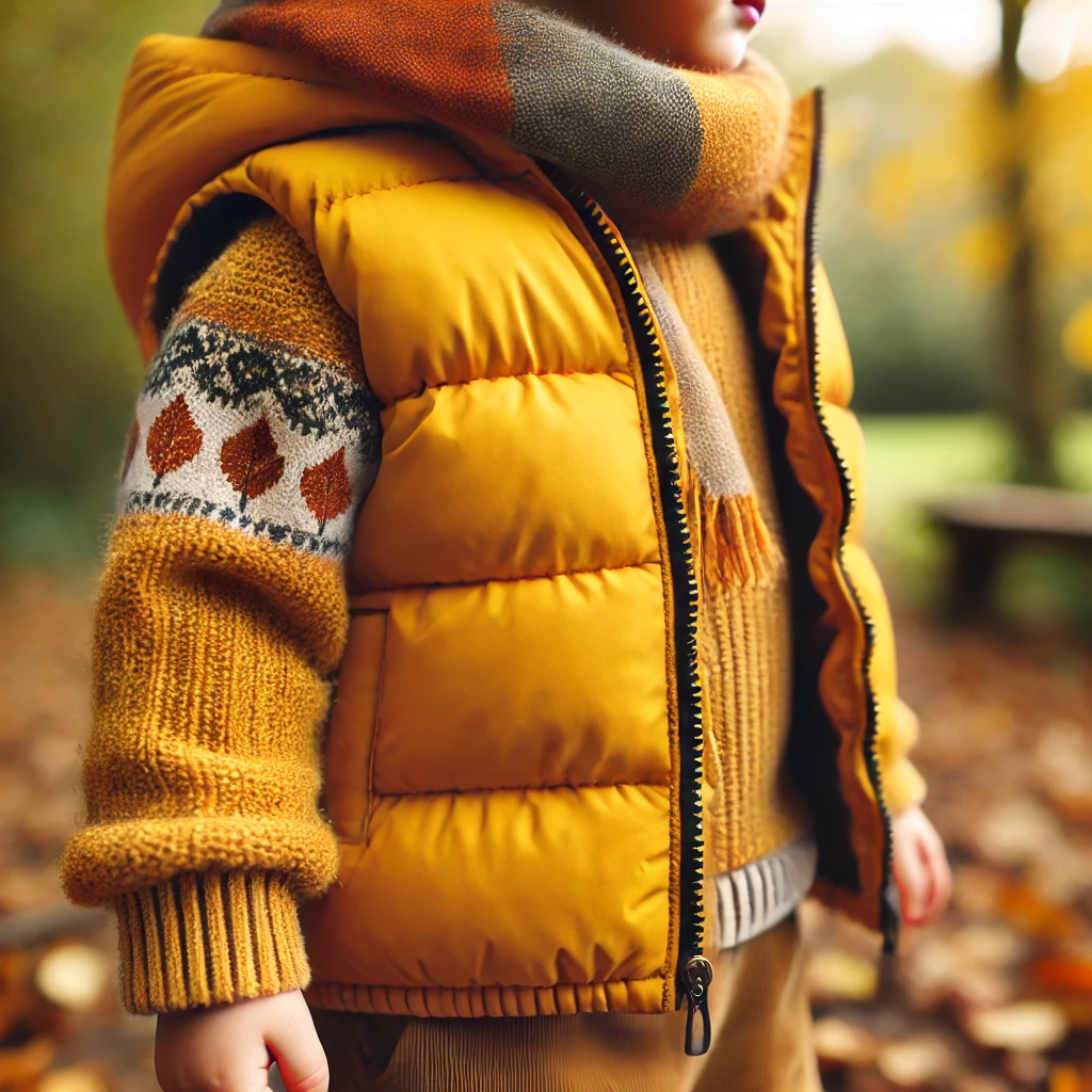 Puffer Vests and Thermal Tops