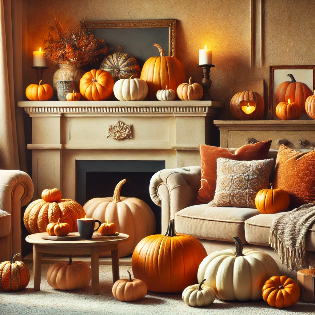 Pumpkin-Themed Decor