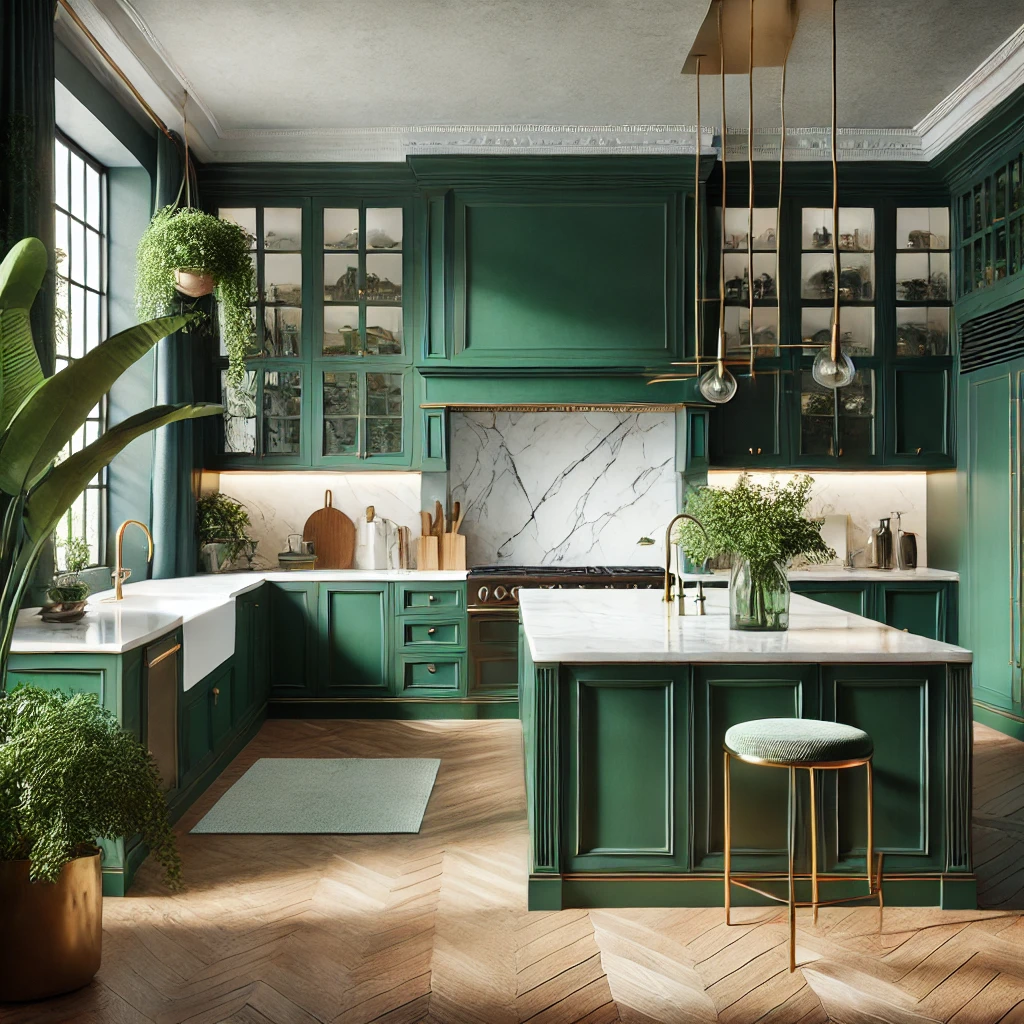 Rich Emerald Green for Natural Luxury